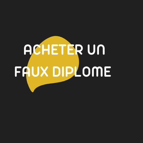 acheter un diplôme