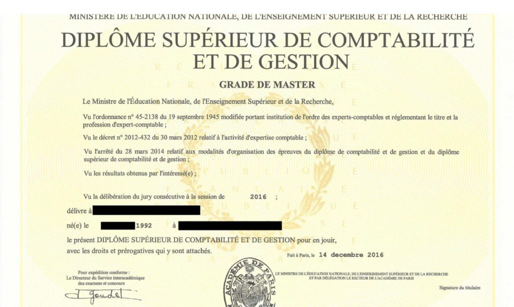 Acheter un vrai faux diplôme en FRANCE